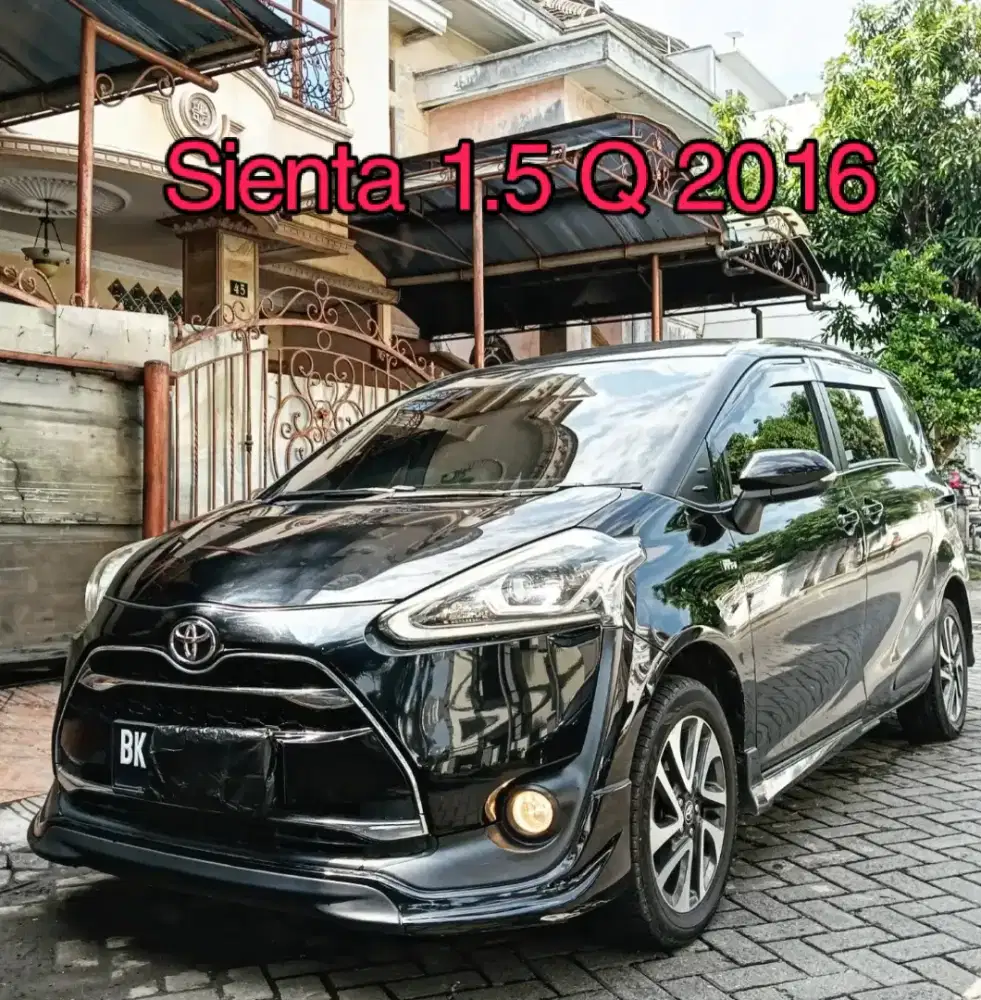 Toyota Sienta 1.5 Q Matic 2016 Hitam
