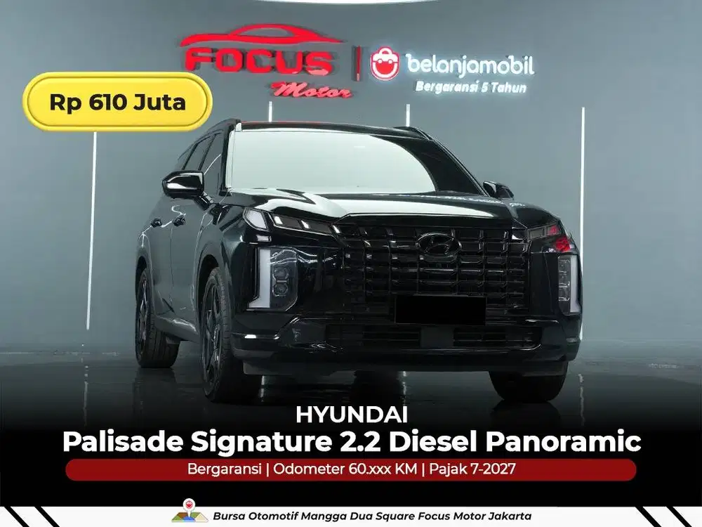 [ GARANSI 5THN ] Hyundai Palisade Signature 2.2 Diesel 2022/2023/2024