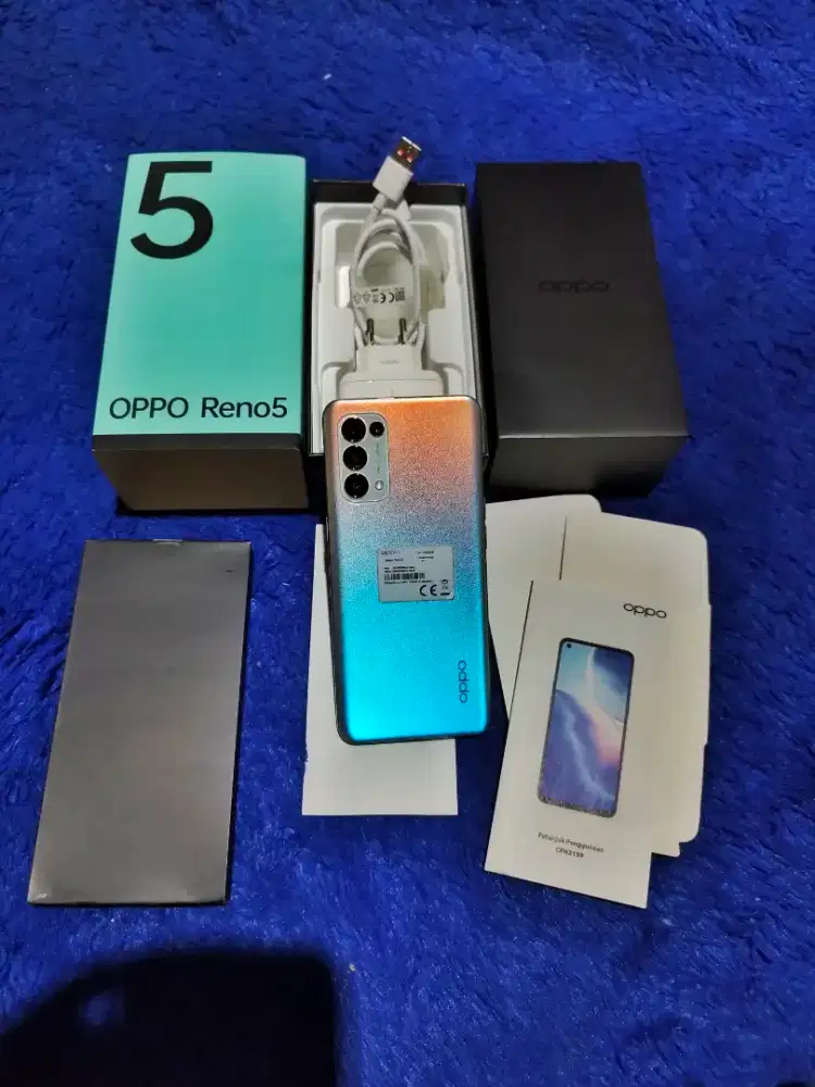 OPPO Reno 5 Lengkap kayak baru