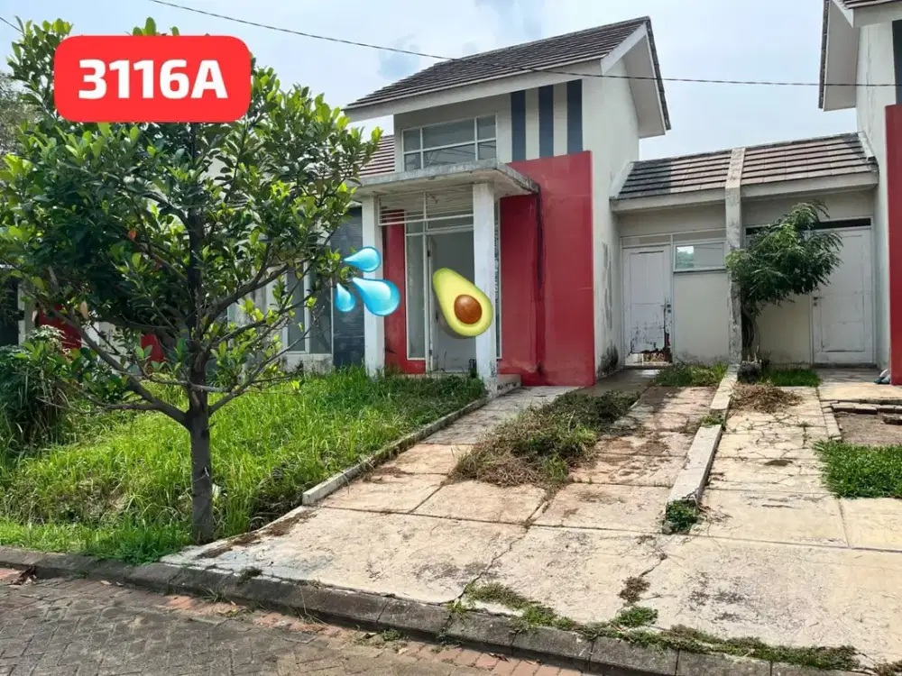 Dijual Rumah Bangunan Standar di Citra Indah City 3116A