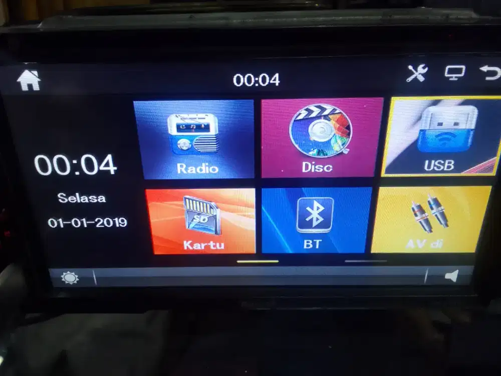 DOUBLE DIN merk THUMP