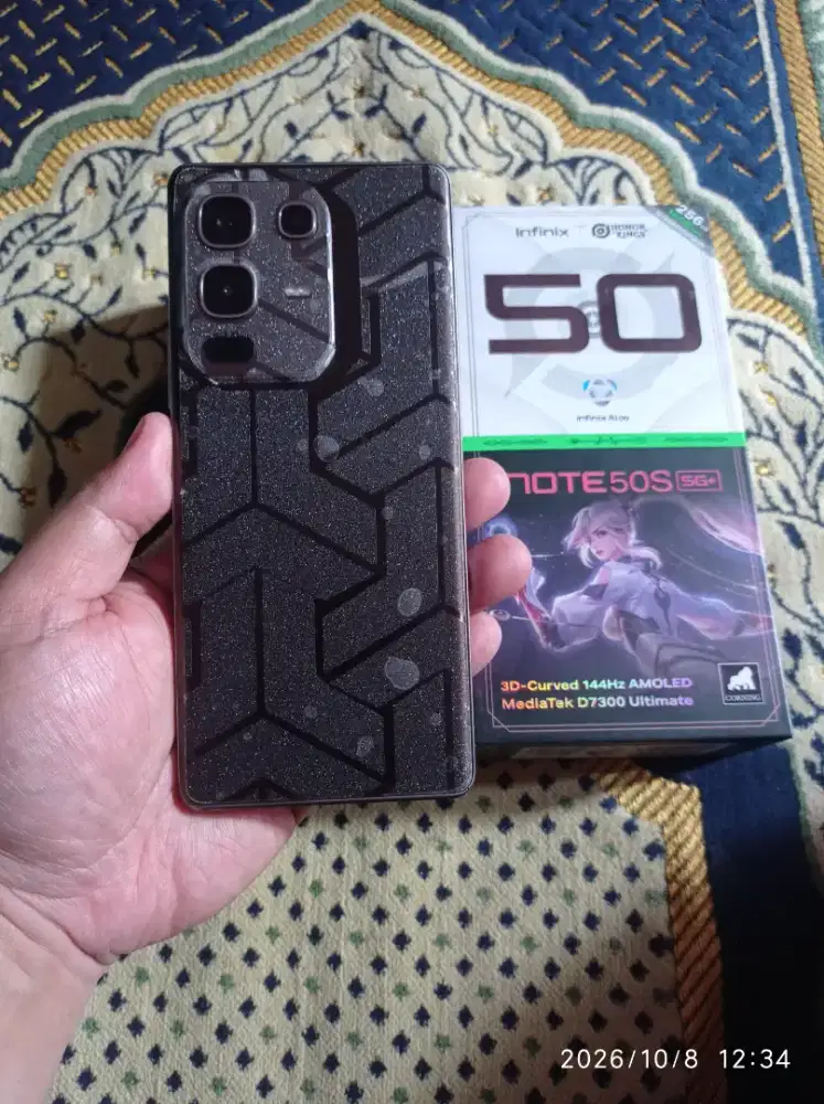 BISMILLAH INFINIX NOTE 50S 5G 8/256 LAYAR LENGKUNG SIAP GAMING