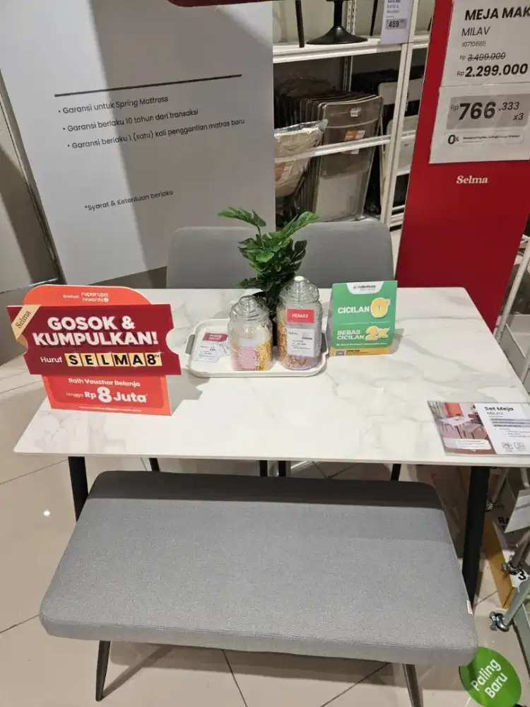 OBRAL MURAH SET MEJA MAKAN