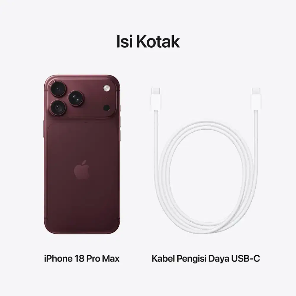 PO iphone 18 series