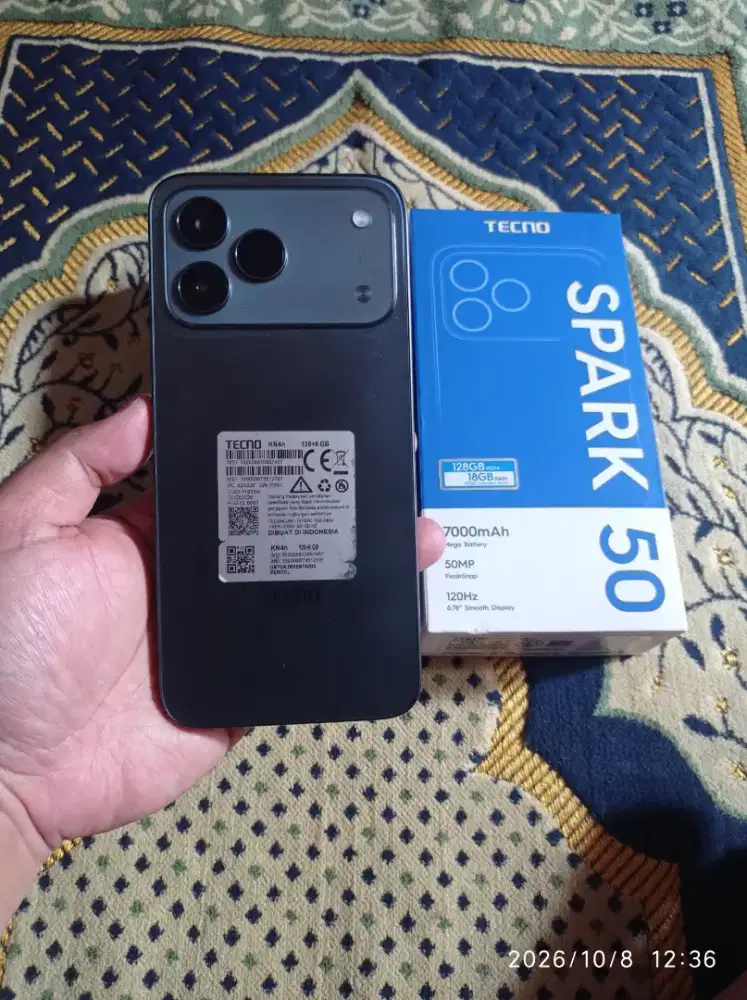 BISMILLAH TECNO SPARK 50 RAM 6/128 FULSET