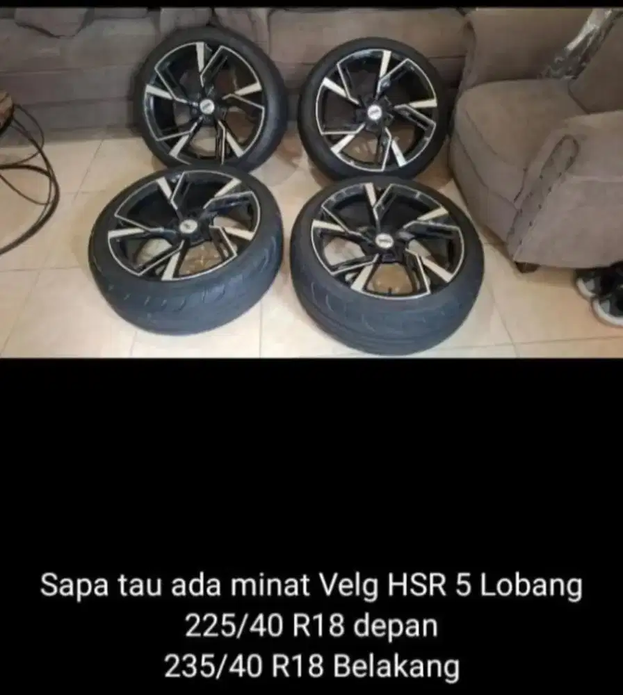 Di jual velg dan ban