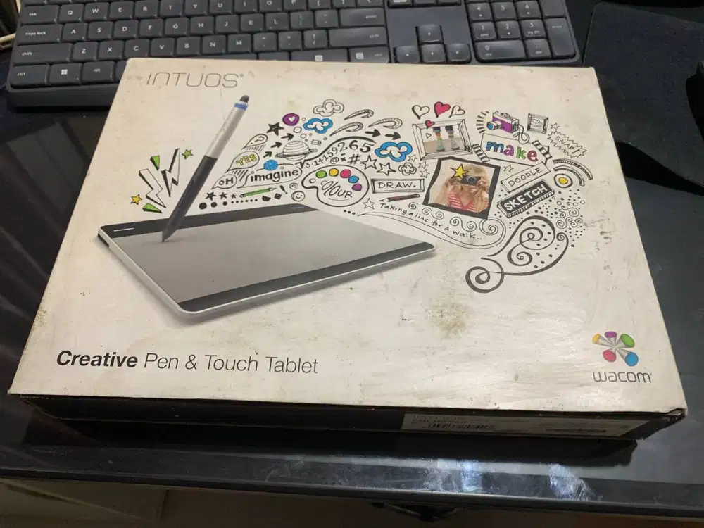 Intuos pen and touch cth 480 drawing pen pensil digital mengambar melu