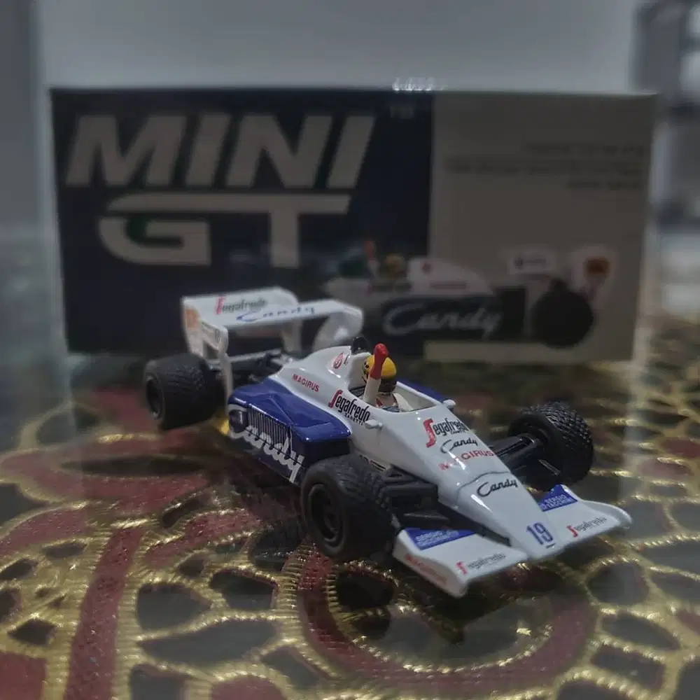 Mini GT 1118 Toleman TG184 #19 1/64 (1984 Monaco Grand Prix 2nd Place)