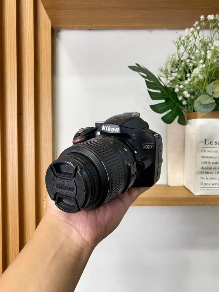 Dslr Nikon D3200 mulus no minus