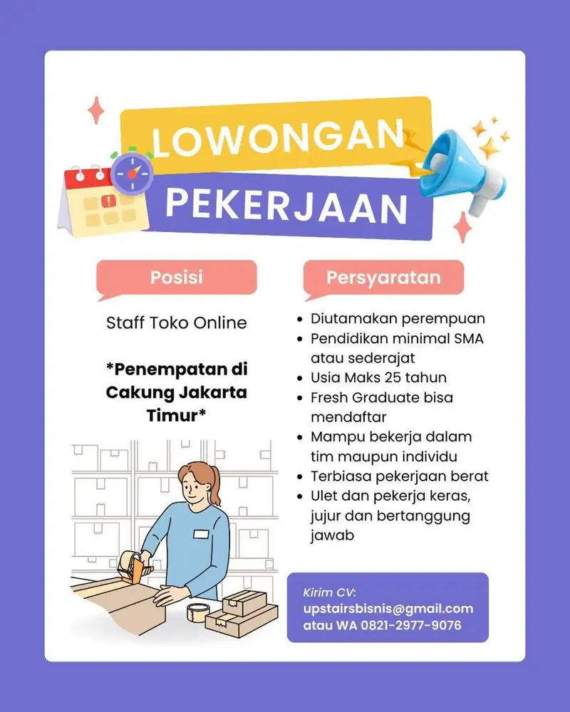 Staff Toko Online