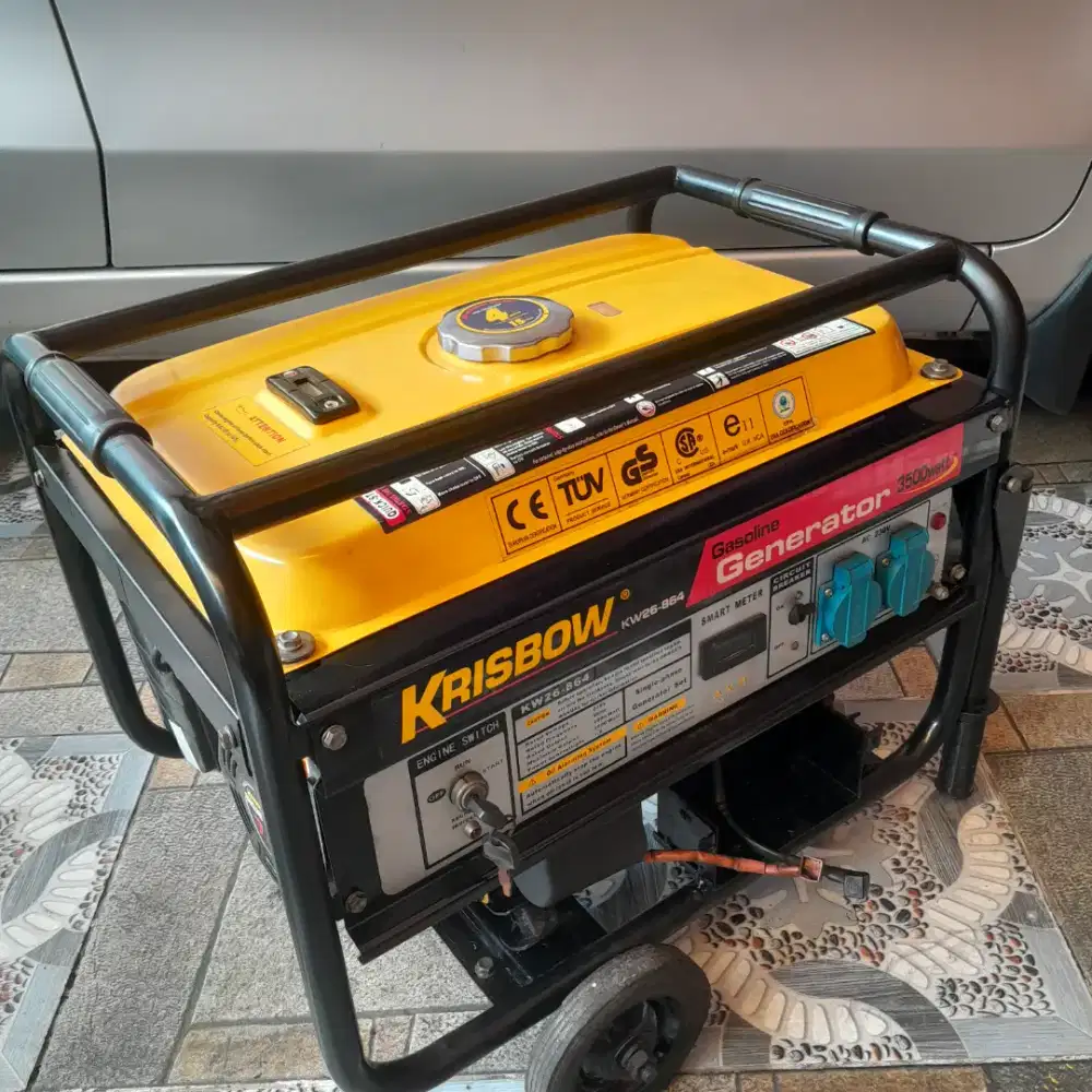 Dijual genset krisbow tipe 3500 watt