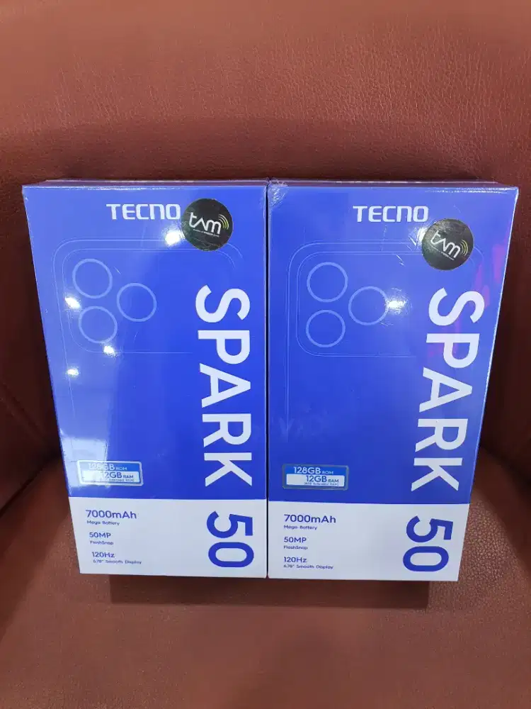[ BARU & BERGARANSI ] TECNO Spark 50 4/128, 6/128, 8/128 MURAH CodBisa