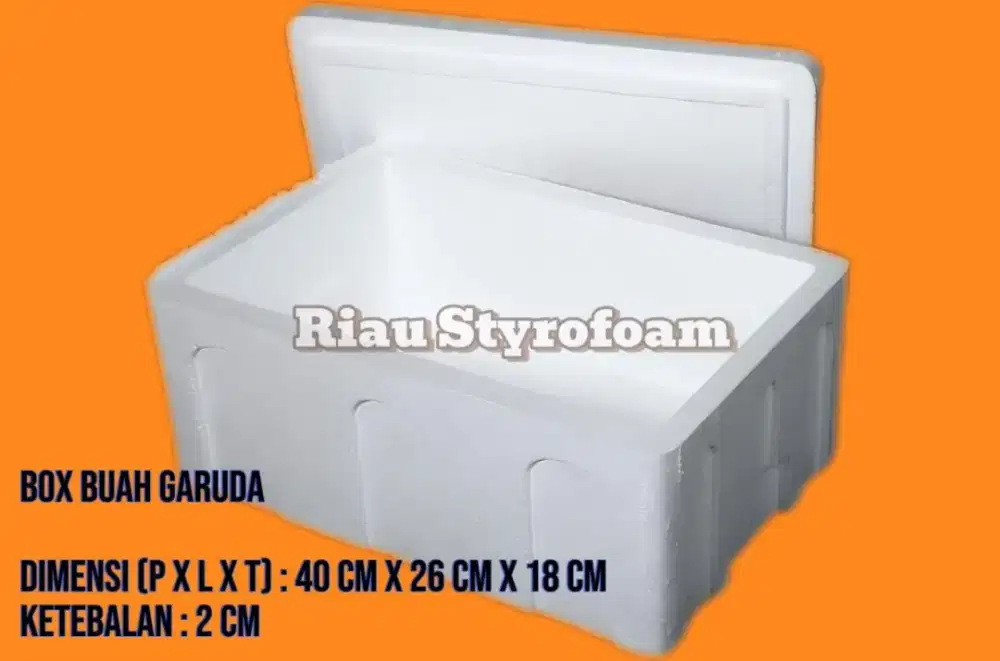 Box Buah Garuda Styrofoam