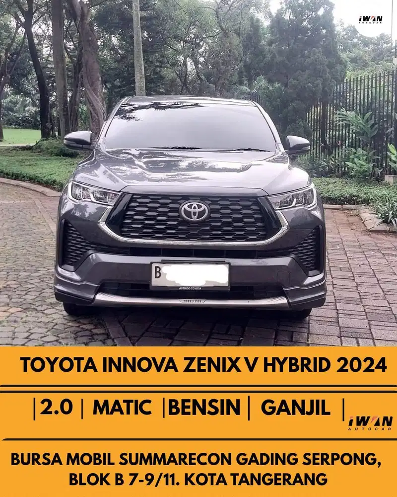 2024 TOYOTA INNOVA ZENIX V HYBRID 2.0 AT