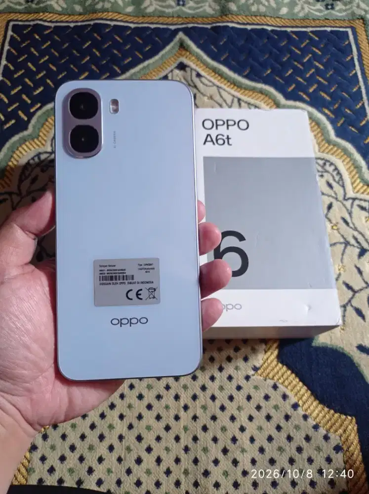 BISMILLAH OPPO A6T RAM 4/128 FULSET MULUS