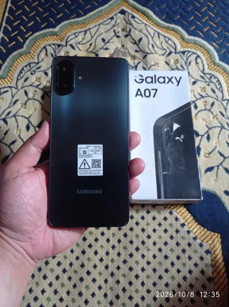 BISMILLAH SAMSUNG A07 RAM 4/64 FULSET MULUS