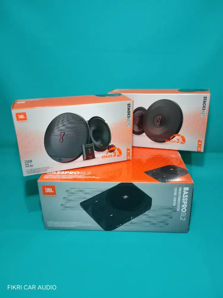 PLES PASANG Subwoofer Kolong JBL Speaker Split & Speaker Coaksial JBL
