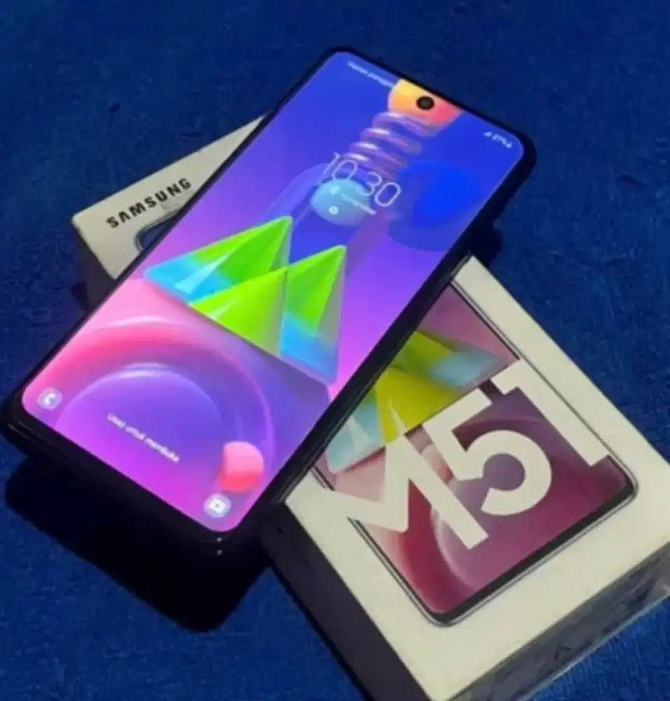 Samsung Galaxy M51 White Second Original Mulus 90%