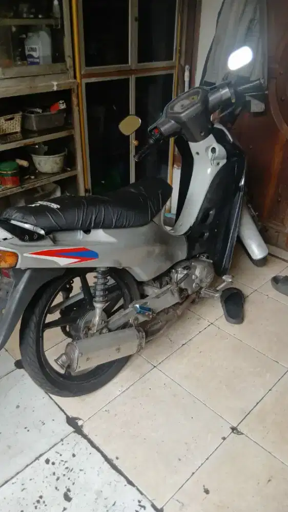 SHOGUN 110 R, MESIN HALUS, SIAP LUAR KOTA