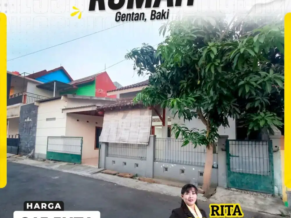 Dijual Rumah Cluster Gentan Harga Nego Siap Huni