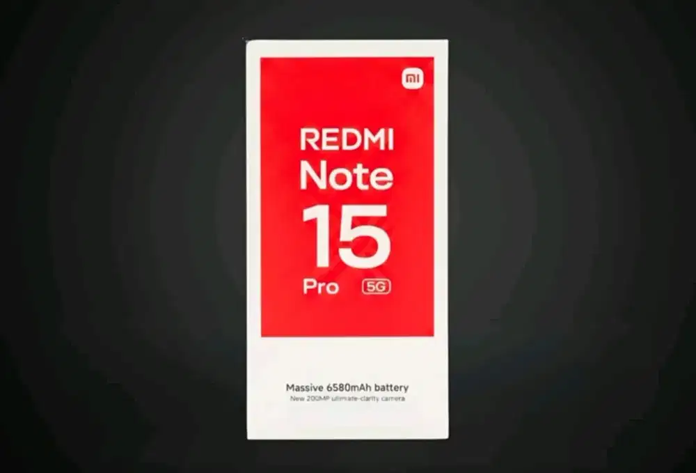Xiaomi Redmi Note 15 Pro 5G 12/512 Titanium BNIB Garansi Resmi Indo