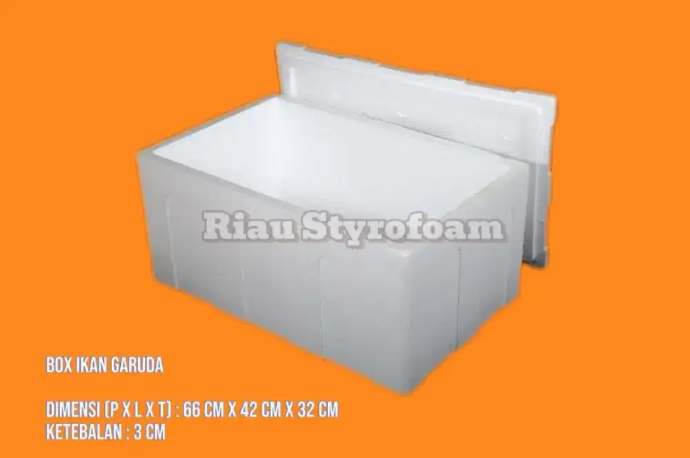 Box Ikan Garuda Styrofoam