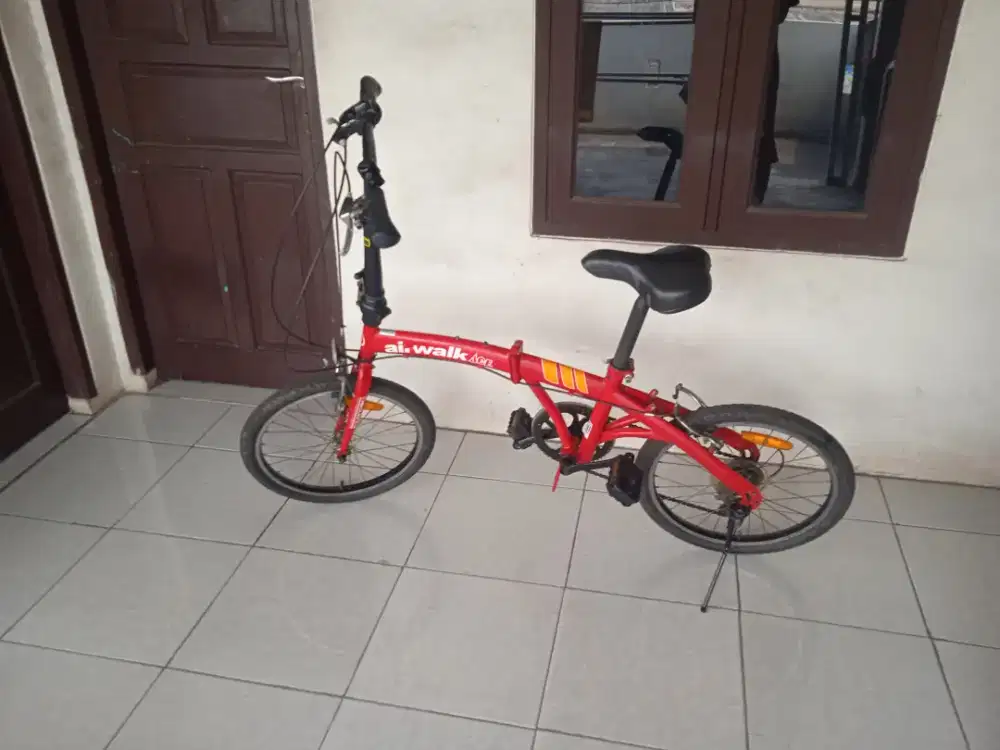 Sepeda lipat siap goes