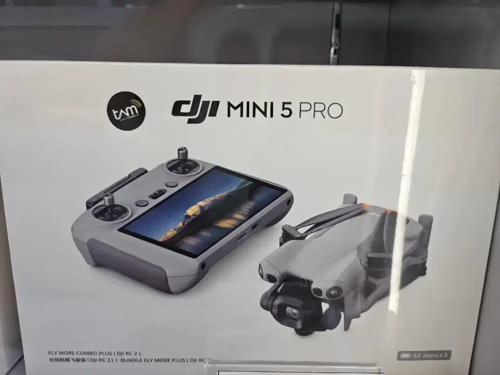 Dijual DJI Mini 5 Pro Combo Plus - Paket Lengkap Tinggal Pakai!