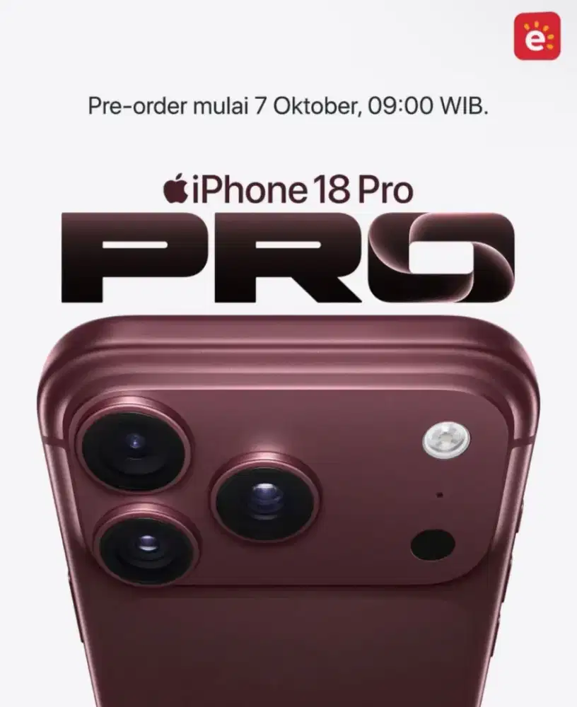 OPEN PREE ORDER IPHONE 18 SERIES