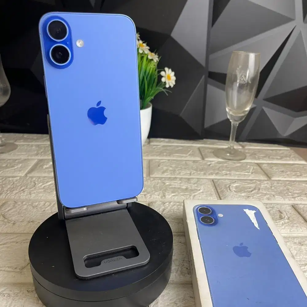 iphone 16 plus 128gb Ex ibox Fullset bisa COD dan TT