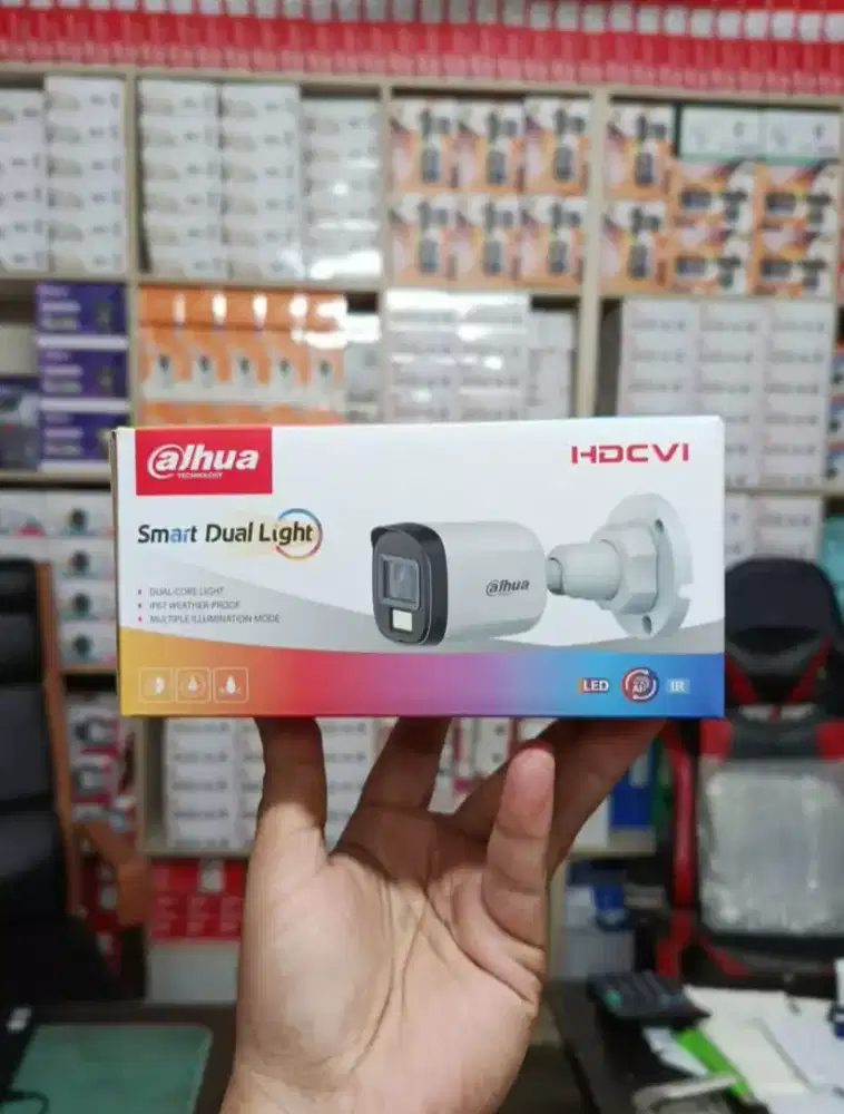 paket cctv dahua full color audio 2m