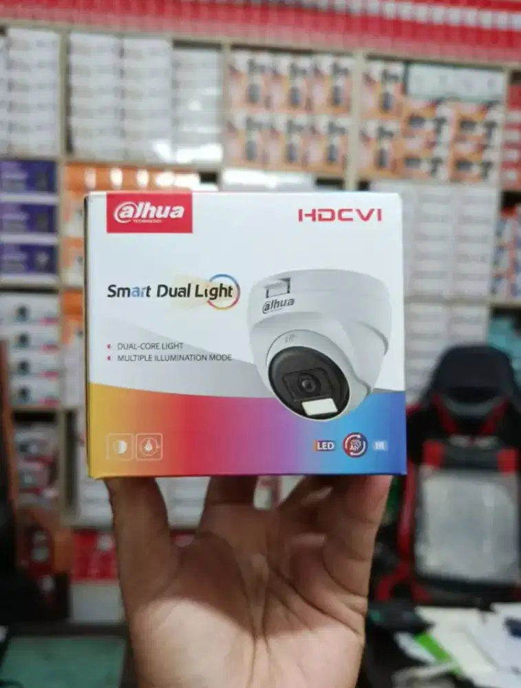 paket cctv dahua full color audio 2mp