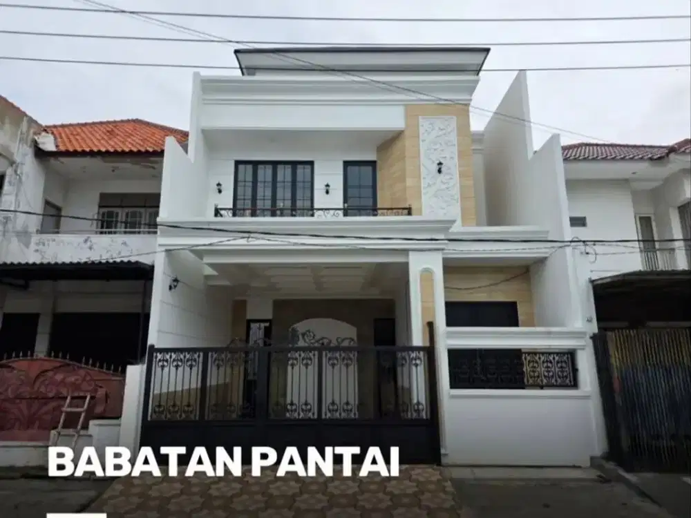 Rumah Babatan Pantai NEW GRESS, ROW 3 mobil