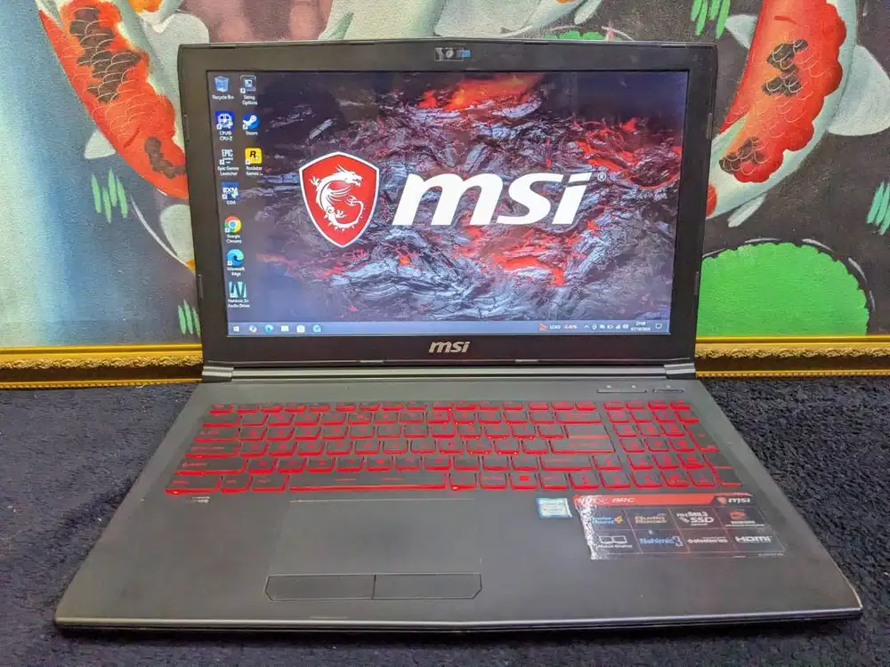 Laptop Gaming MSI GV62 Core i7 8750H 8/512 VGA Nvidia GTX 1050 Murah