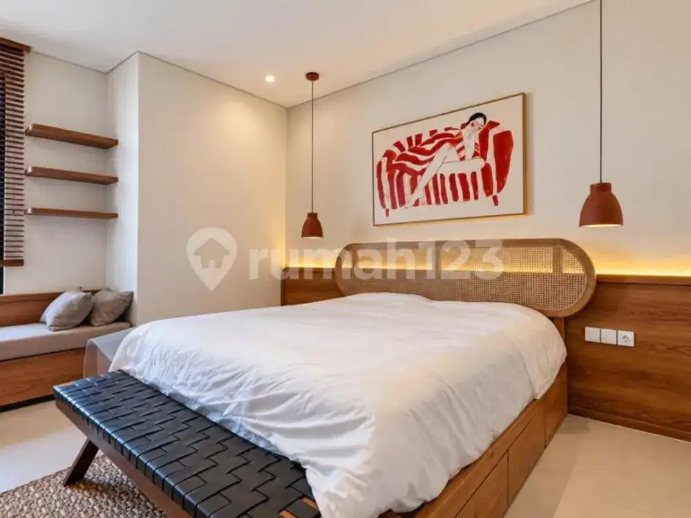 Disewakan Brand New Villa 2 Kamar Tidur Fully Furnished Dekat Pantai Sanur Bali