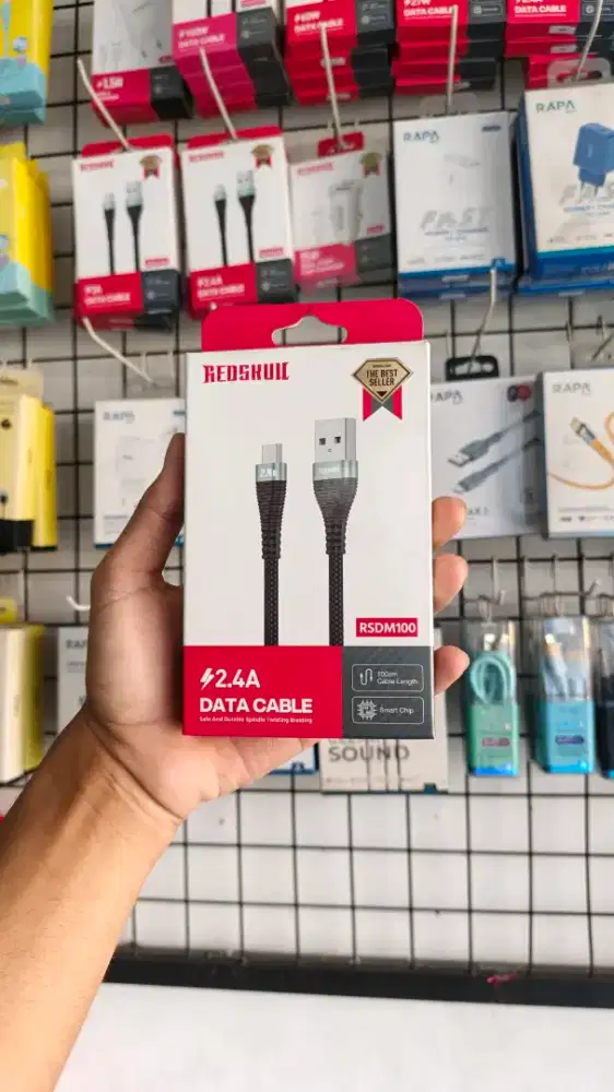 KABEL DATA MICRO REDSKULL RSDM100