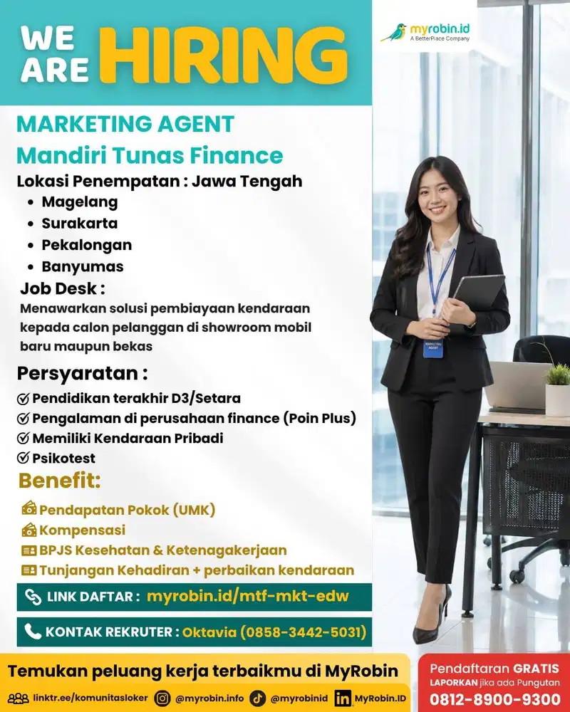 LOWONGAN MANDIRI TUNAS FINACE