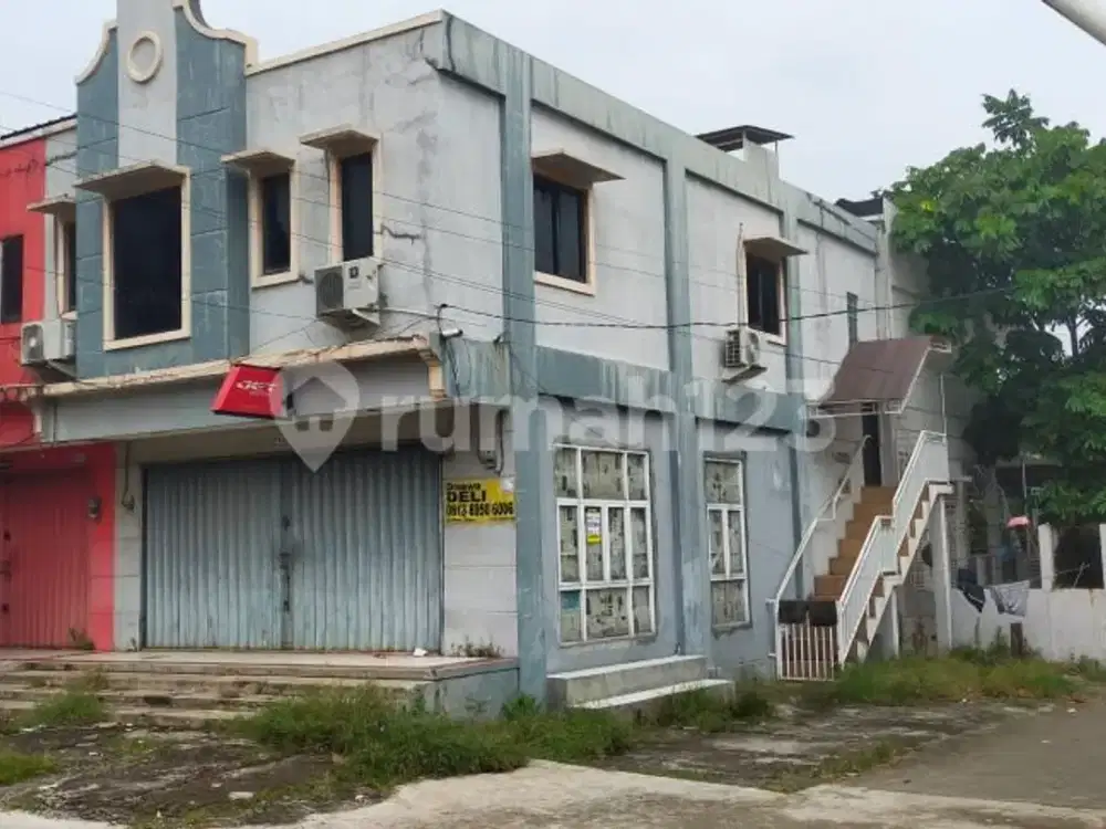 Ruko Hoek 2 Lantai di Pinggir Jalan Raya Kranggan