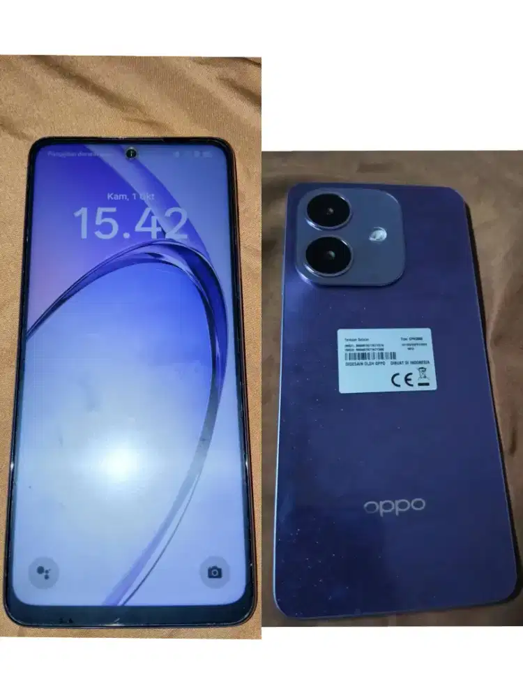 Oppo A3 NFC second seperti baru