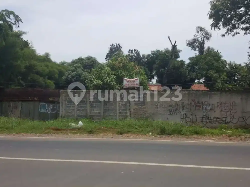 Kavling di Pinggir Jalan Raya Narogong