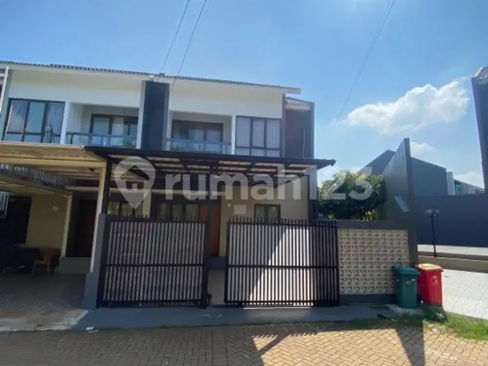 Rumah Dua Lantai Siap Huni di Boulevard Cluster Onyxs Permata Cimanggis Tapos Depok.