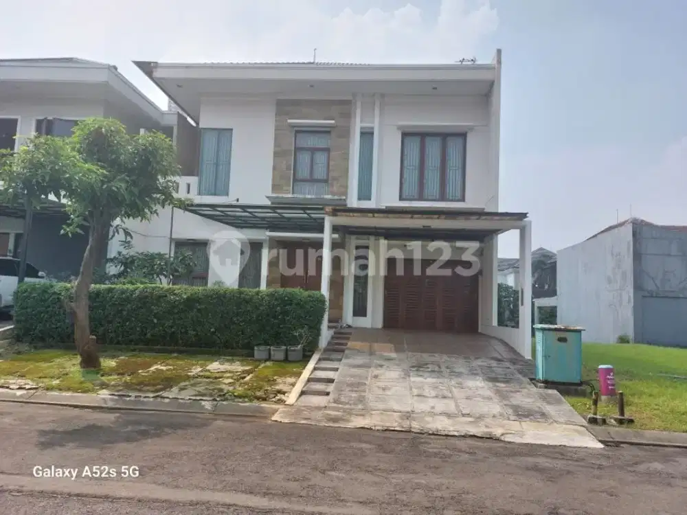 Rumah 2 lantsi siap huni, bangun sendiri di Kota Wisata Cibubur