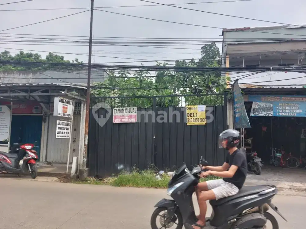 Tanah di Pinggir Jalan Raya Ciangsana Dekat Perumahan Puri Ganda Asri.