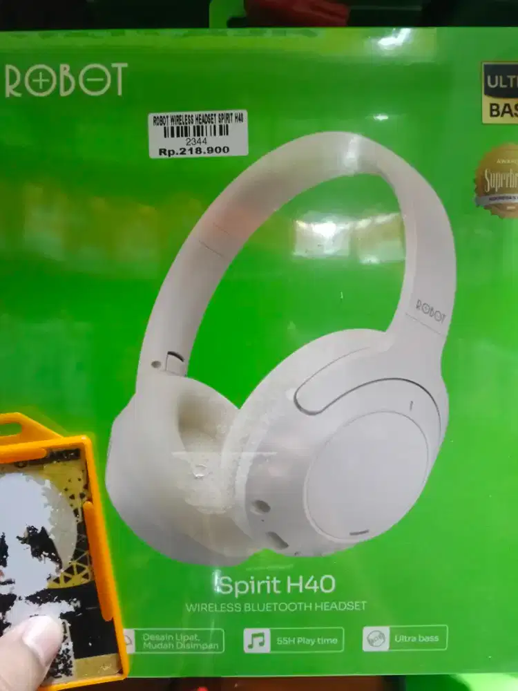 HEADPHONE ROBOT WIRELESS SPIRIT H40