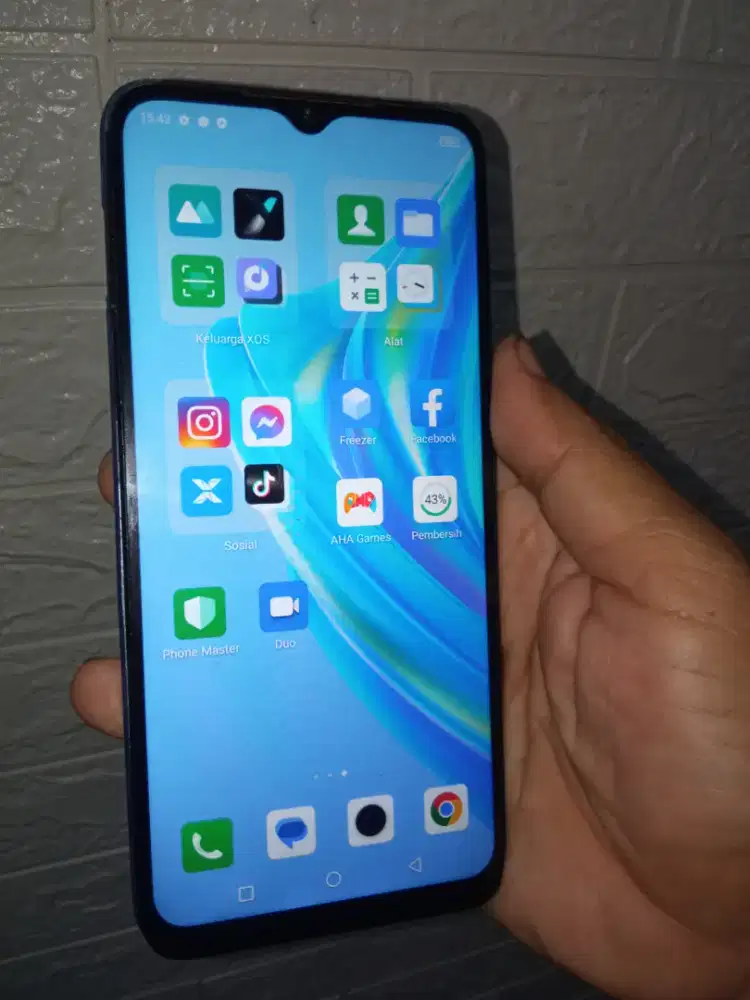 Infinix Hot 20i ram 4+3GB kondisi normal mulus