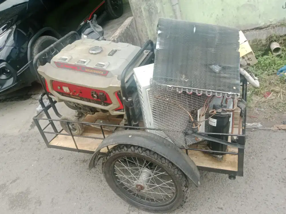 Saya beli ac dan genset rusak nya