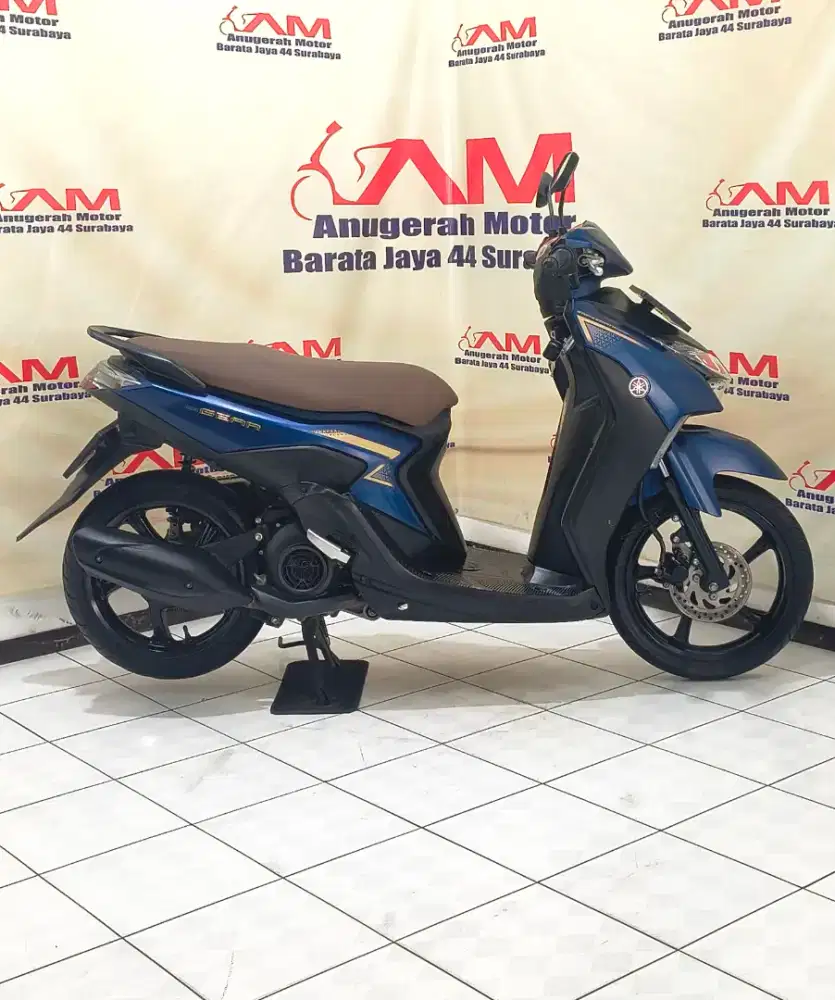 Barata jaya 44 Yamaha Gear 125 Aks Tahun 2024 warna biru Doff