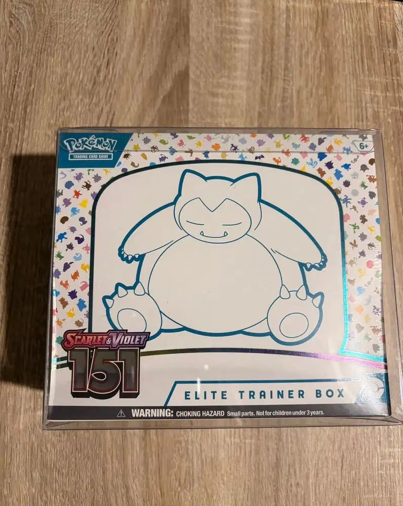 Etb elite trainer box pokemon 151 Lokasi bsd