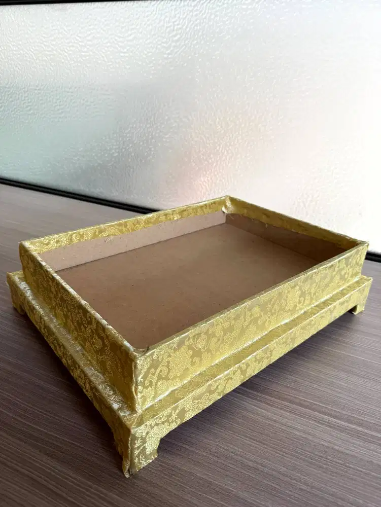 Nampan / Baki Seserahan Sangjit Gold Emboss