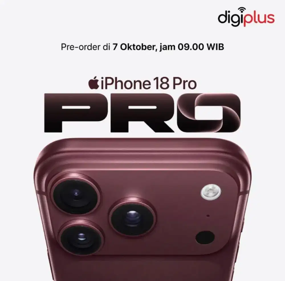 PRE ORDER IPHONE 18 PRO SERIES